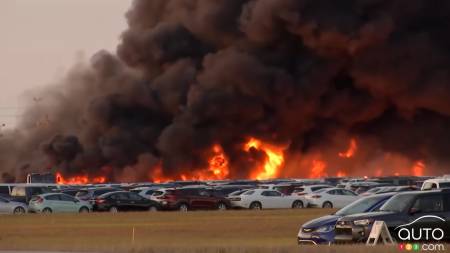 3,500 Rental Cars Damaged in Fire in Florida